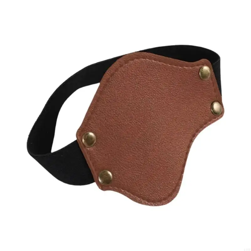 Anti Abrasion Leather Shoe Covers Ergonomic Shoe Protectors for Motorcycling
