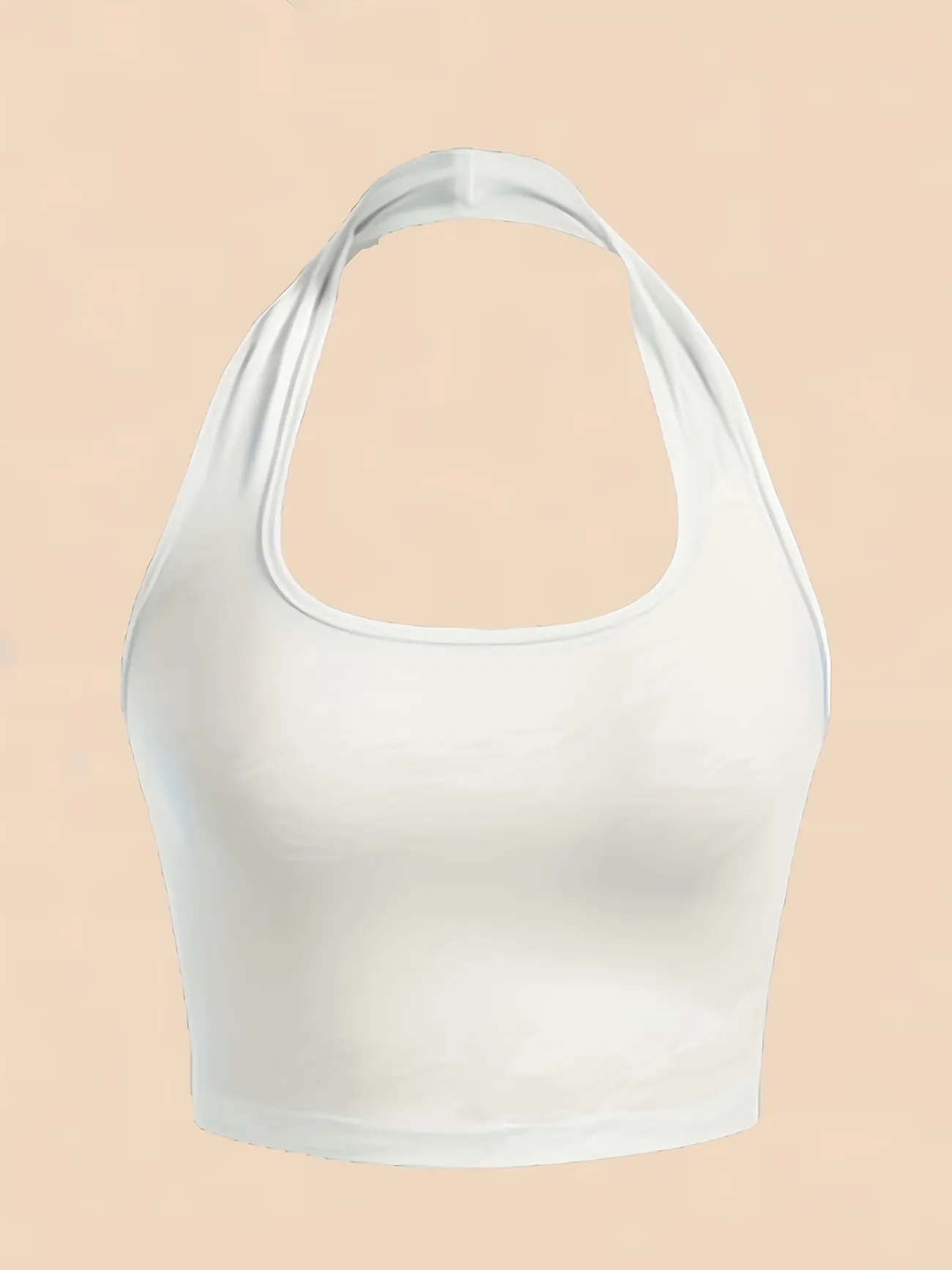 Halter Neck Tops 90s Fashion Sexy Women Solid Color Halter Top Y2k Sleeveless Tanks Chic Vest Shirt Tank Top Girls Woman
