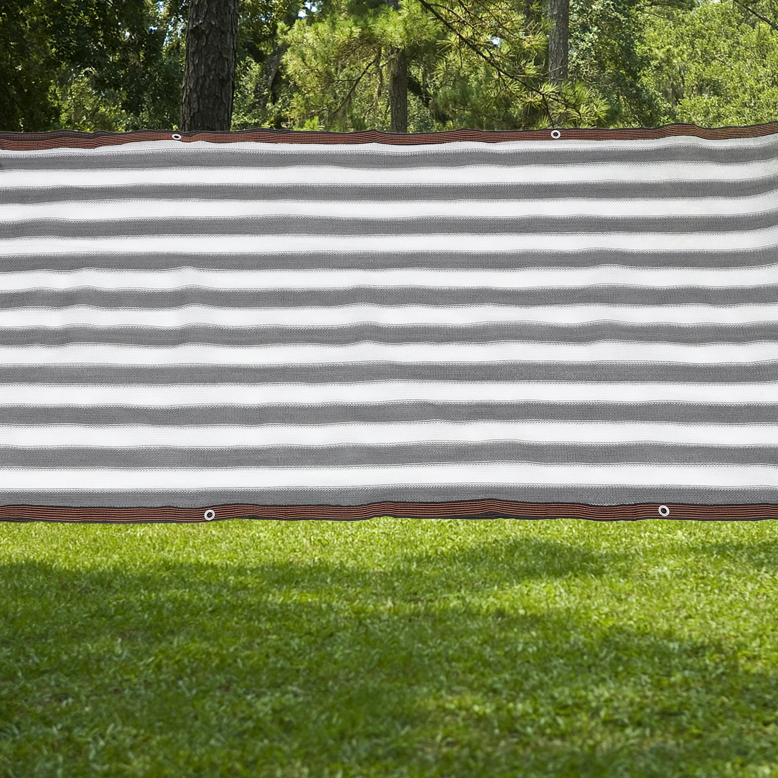 

Privacy Screen Fence Gray Protective Balcony Cover Breathable Sunshade Mesh Outdoor Patio Garden Fence Privacy Screening