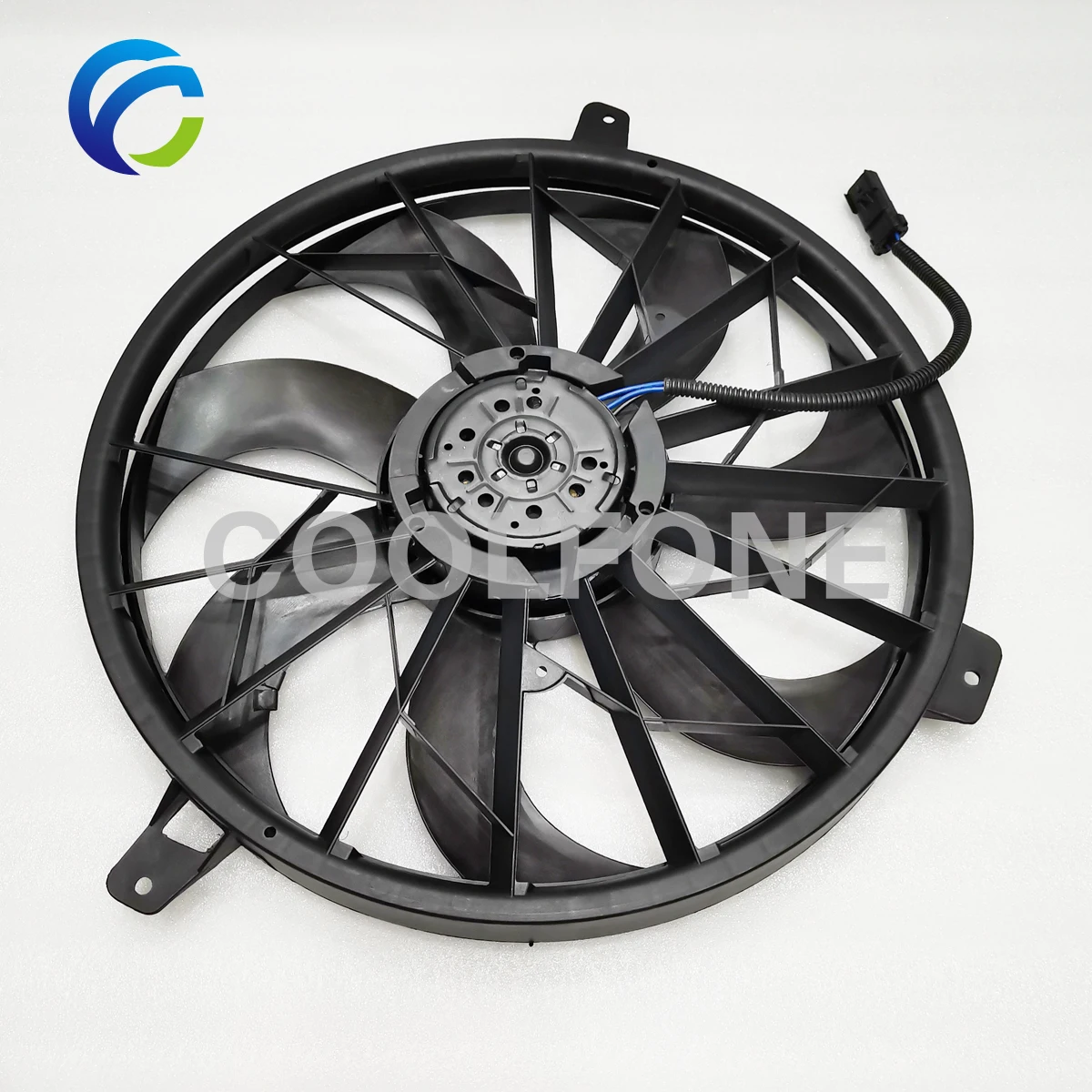 Electric Cooling Radiator Fan Assembly for JEEP GRAND CHEROKEE 4.0L L6 52079528AD 52079528AE CH3116113 K52079528AD