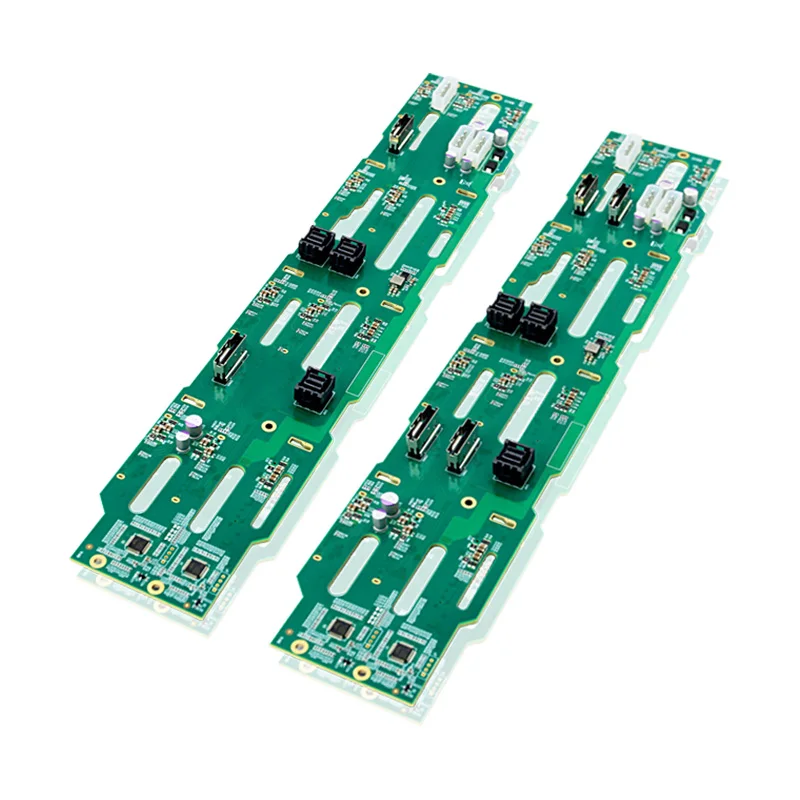 CEACENT CC3K24-24S12N 4U Hot-pluggable PWM Fan 24-Bay Rack Server Chassis with 12x NVMe U.2 SSD CPLD Lighting Design Backplane