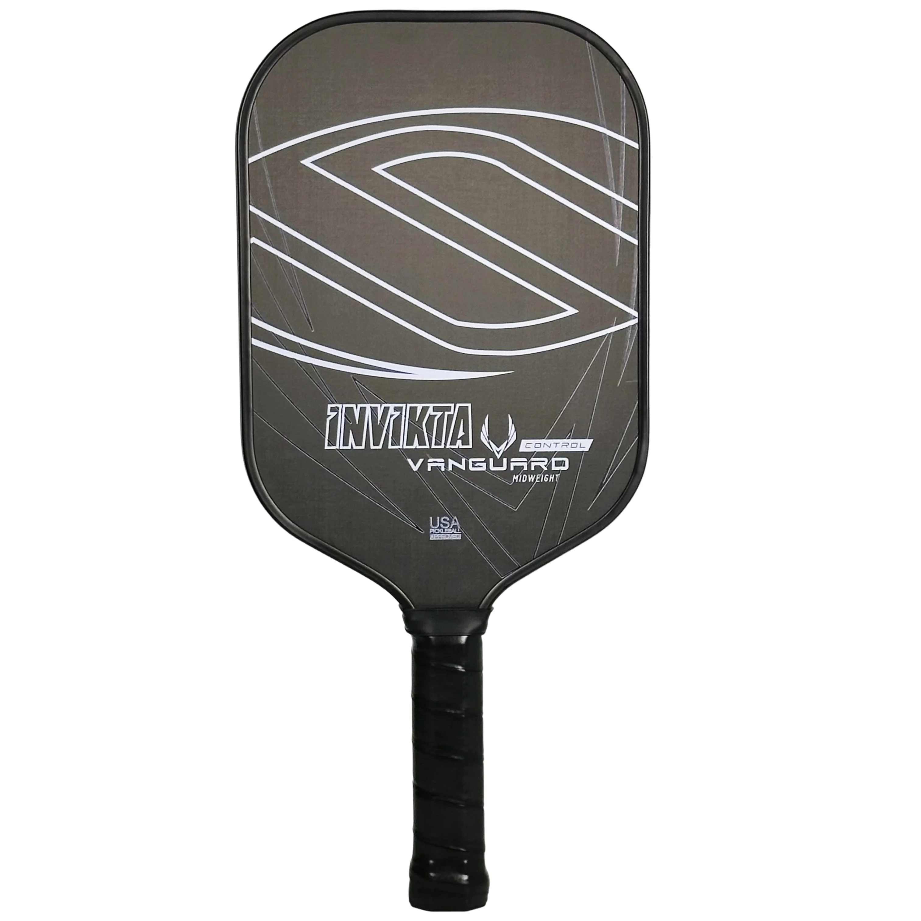 VANGUARD Control Series T700 Raw Carbon Fiber Pickleball Paddle Friction Surface Super Spin&Control 16mm Polymer Honeycomb Core