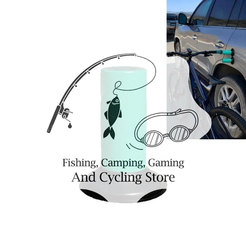 

Bike Suction Mount Portable Bicycle Holder Suction Cup Bike Holder For Cyclists Riders Mechanics Daily Commute Urban Riding