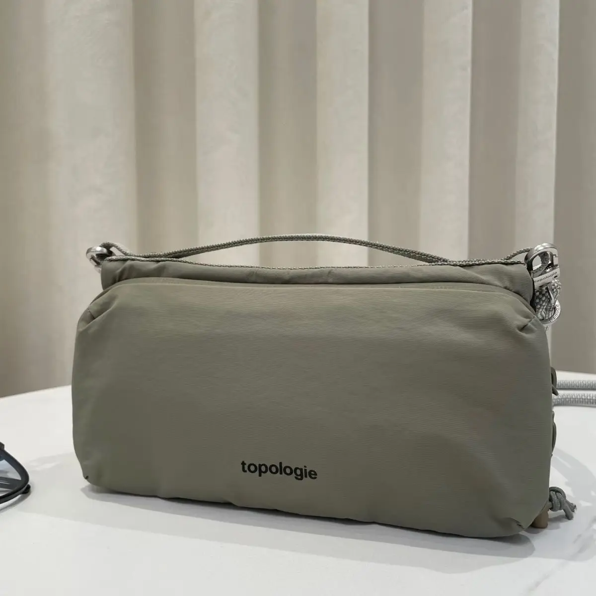 Topologie Updated Same Mountain Unique Water Bottle Commuter Crossbody Bag Shoulder Handheld Streetwear Unisex Sport Small Bag