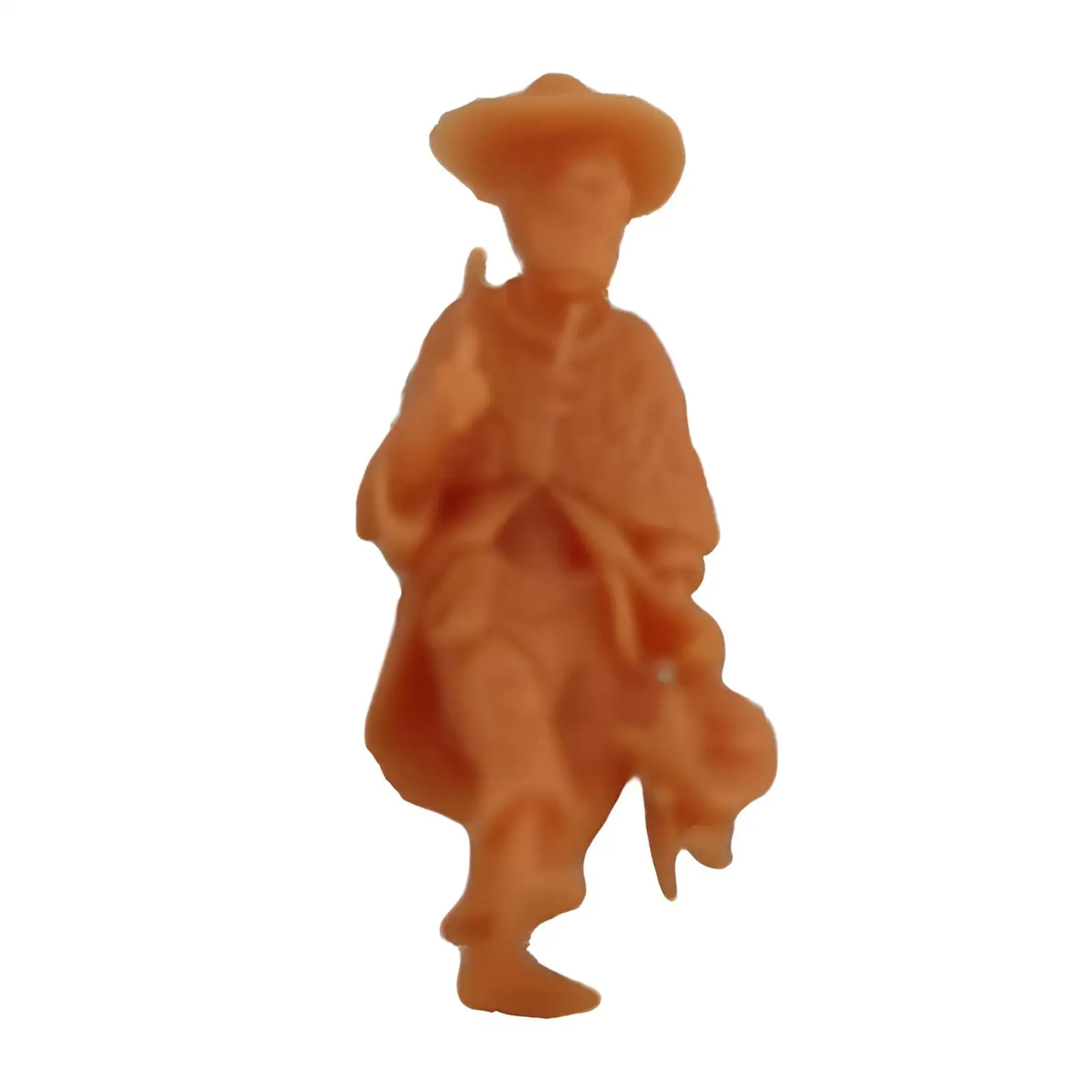 

1/64 Fisherman Figurines DIY Projects Dioramas Collections Miniatures Decor