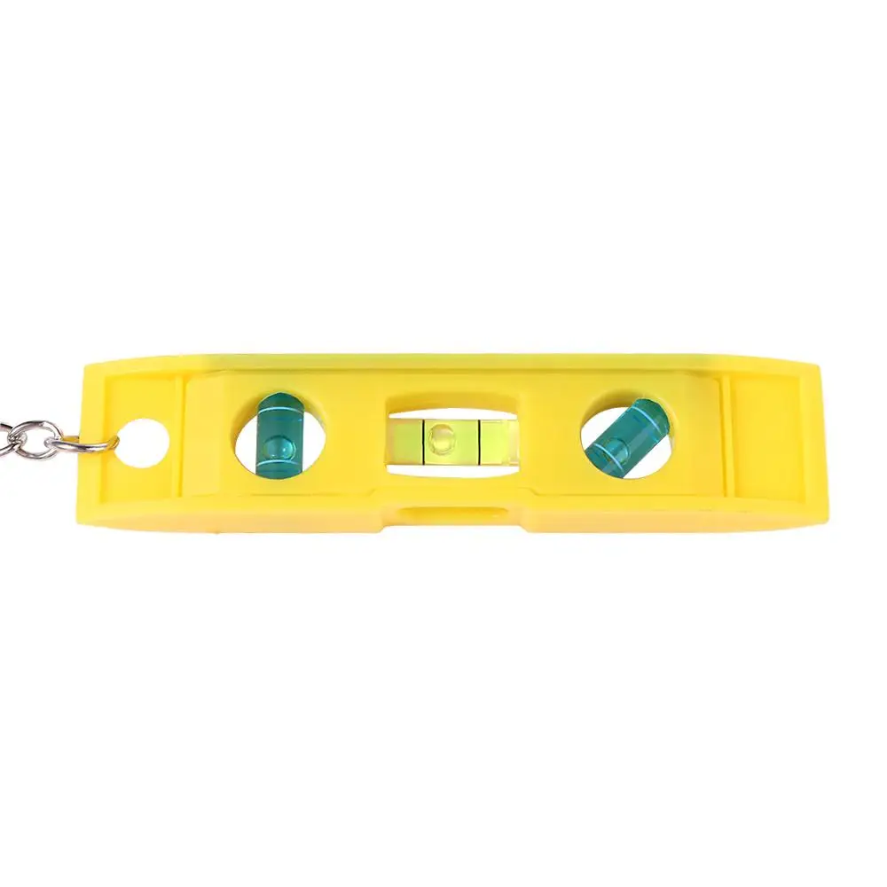 Horizontal Measuring Tool For Carpentry Tool with Keychain Strong Magnetic Gradient Laser Level Horizontal Ruler 3 Bubble Level