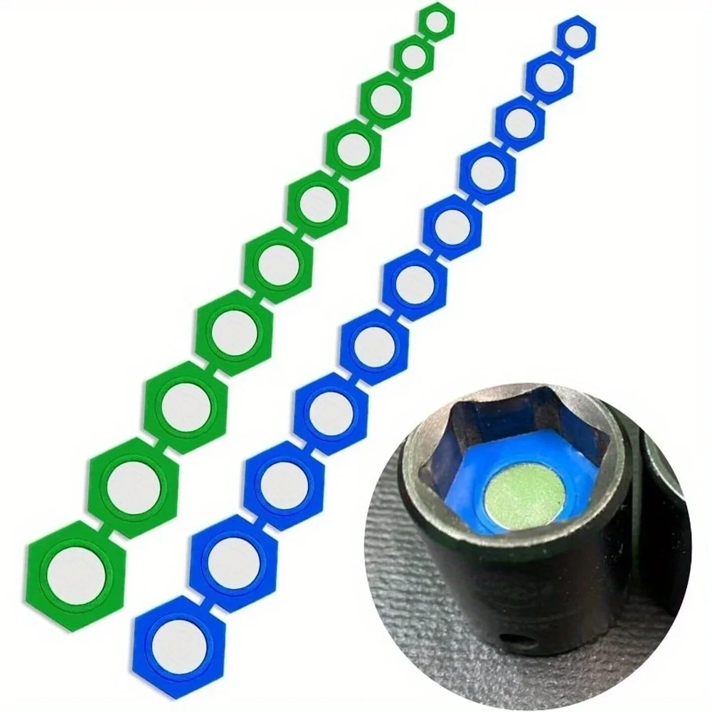 1/2pcs Magnetic Socket Adapter Kit Socket Insertion Tool Kit 5/16 - 7/8 Inches 8mm - 19mm For Power Tool Parts Accessories