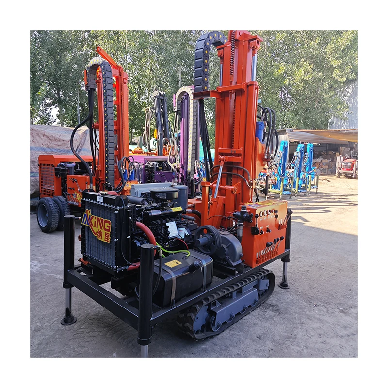 High Quality 230 Meter Water Well Drilling Rig  Machine Small Mini Drilling Rig for Sale