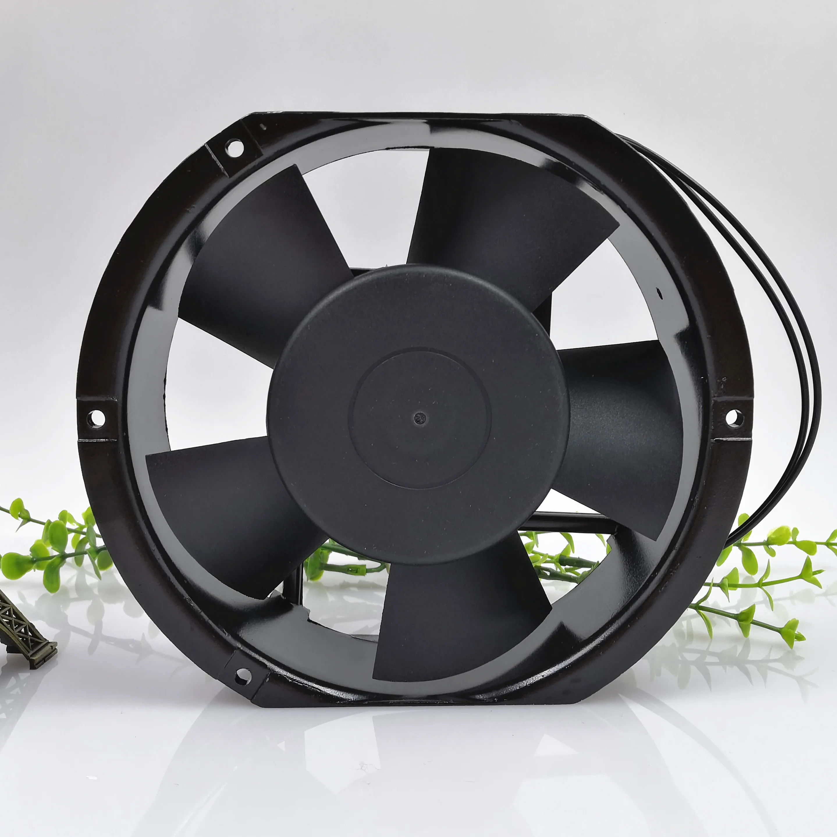 DGDWXS DS17250HSL AC 220V 0.22A 172x172x51mm مروحة تبريد بسلكين