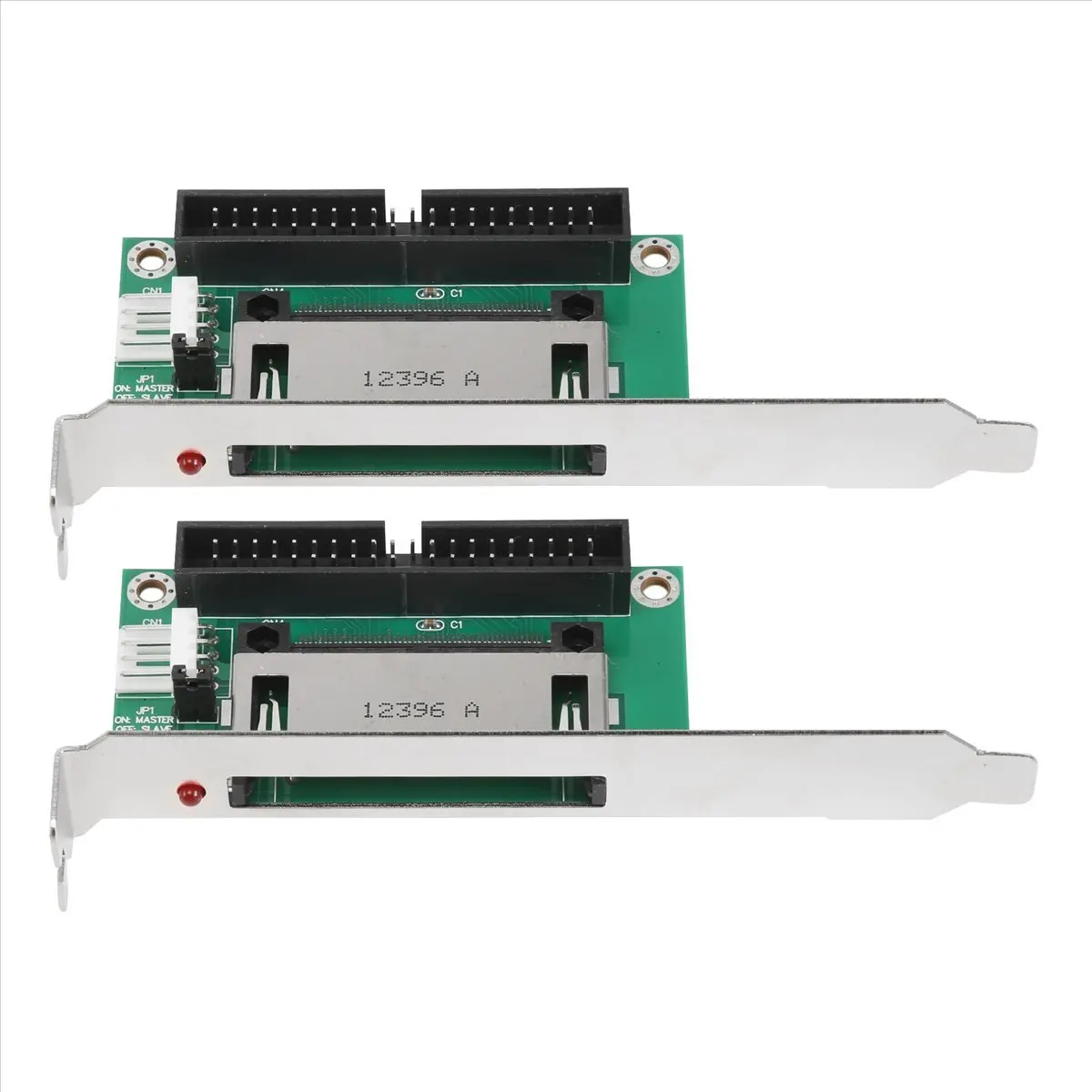 (BOFF) 2Pcs CF to IDE Adapter Card CF to IDE CF to 40-Pin Desktop 3.5 with Bezel