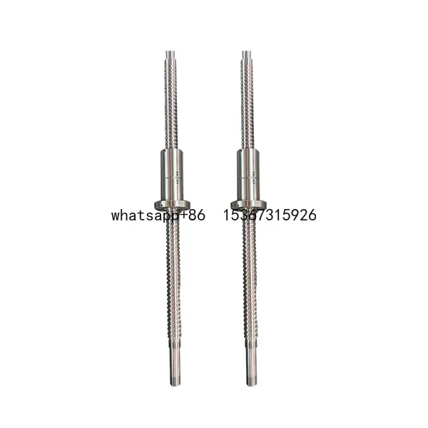 Low noise original high speed PMI HIWIN THK ball screw manufacturing with nut  + nut housing