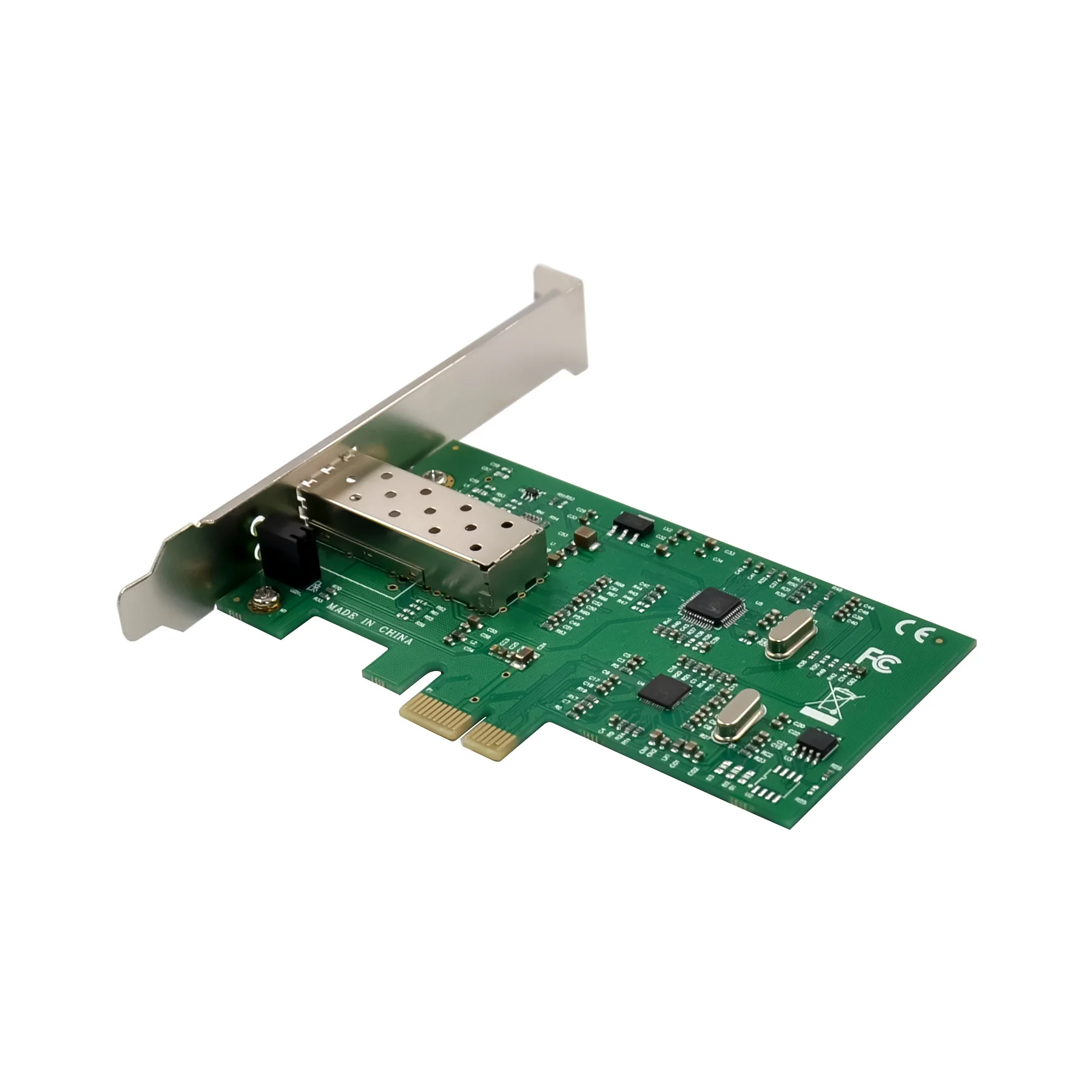 SUNWEIT ST7290 PCIe X1 RTL8105E シングル100M SFP ファイバー イーサネット NIC