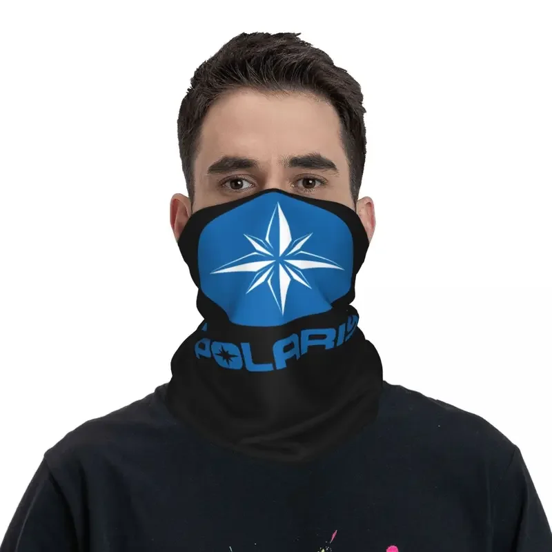 

Polaris logo bandana neck gaiter outfits magic scarf multi-use headband running for Men Women adult all season