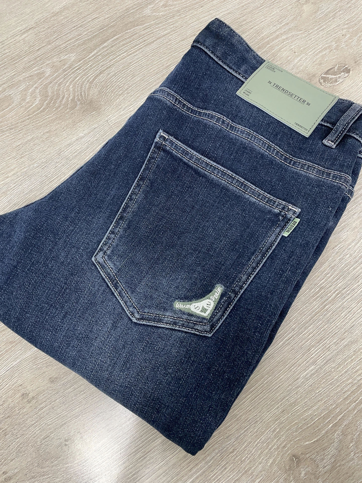 

Мужские джинсы Tech Heated Fiber: комфортные, утепленные, прямого кроя, для осени и зимы, универсальные, повседневные, из денима