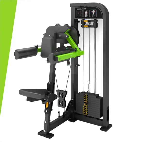 Kommerzielle Fitnessgeräte, Pin-Last-Auswahl, Maschinen zur seitlichen Erhöhung der sitzenden Schulterseiten