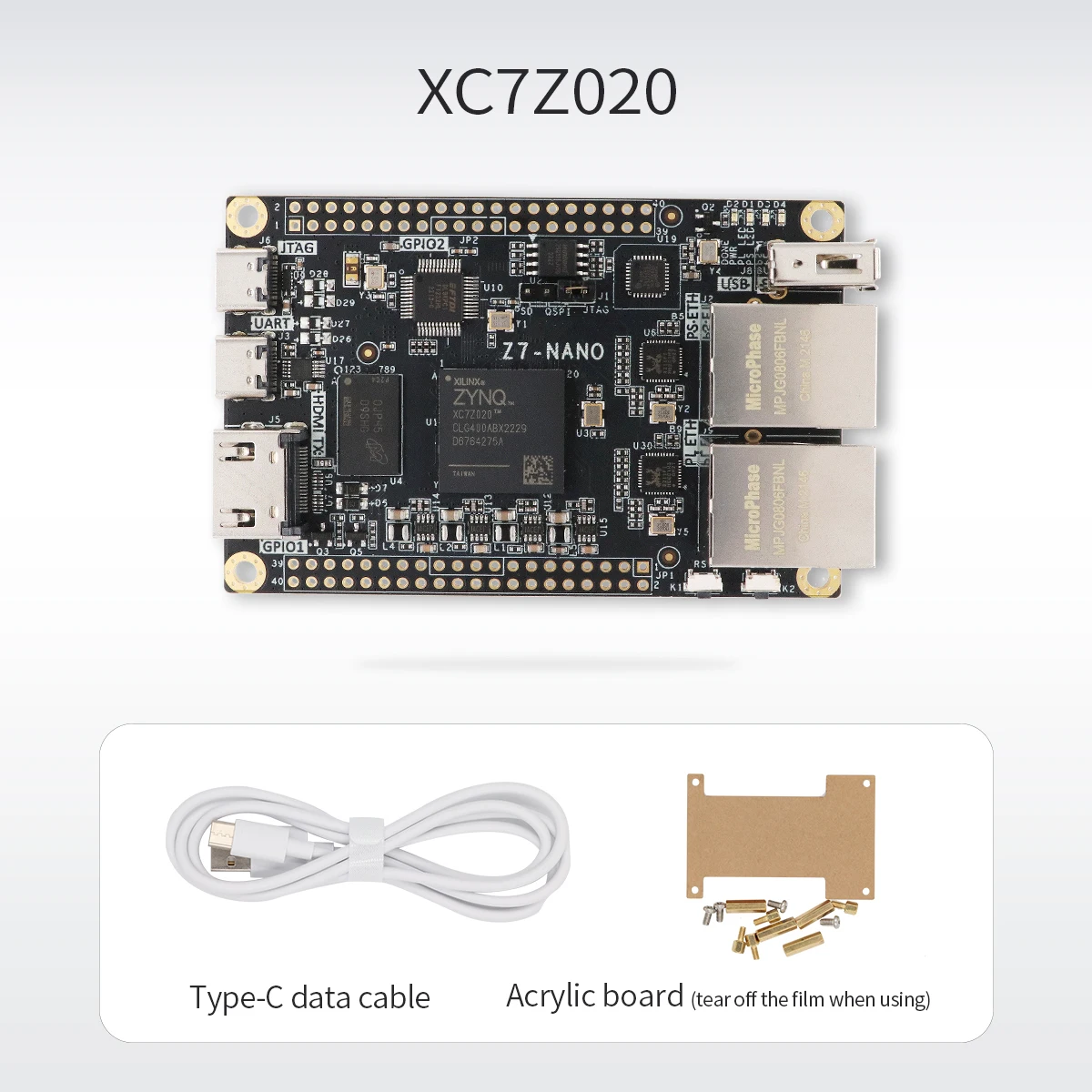 Microphase Z7-Nano XILINX FPGA development board ZYNQ core board
