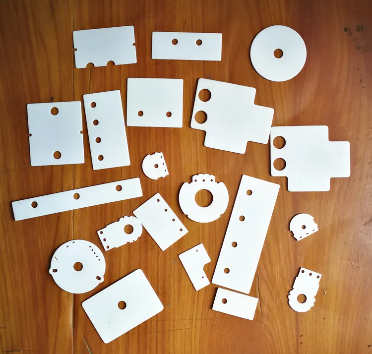 Alumina Ceramic Disc TO-220/247/264/3/3P1 Power Transistor Heat-conducting MOS Transistor Insulating Ceramic Spacer