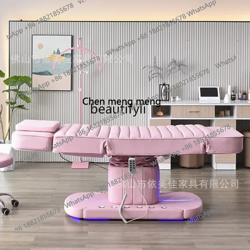 

xzzElectric beauty bed Lifting beauty salon special facial bed Spa massage treatment bed