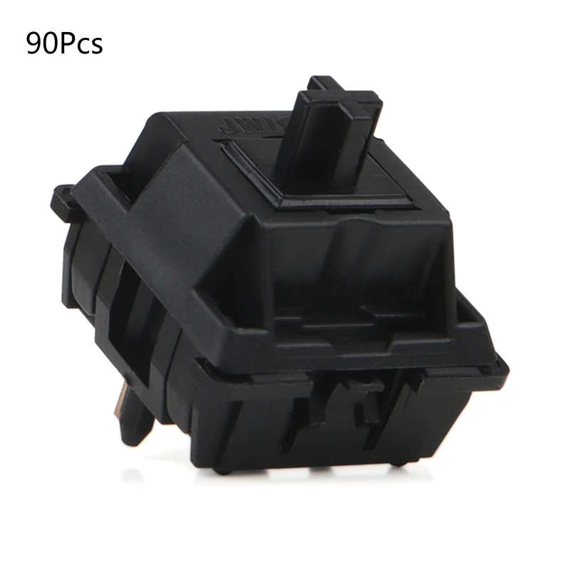 JWICK Advanced All Nylon Black V2 Linear Switches Factory Lubed for Mechanical Keyboard 50M Life