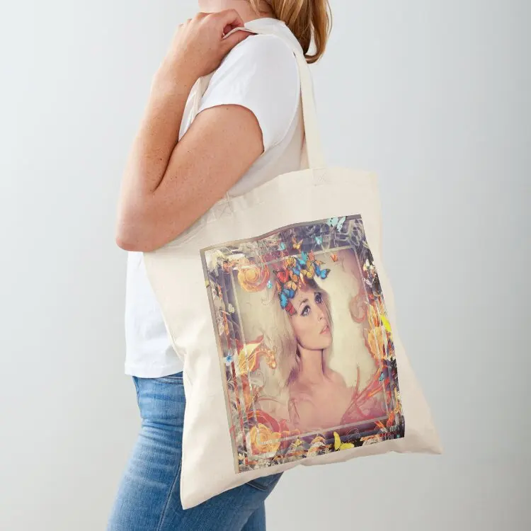 Sharon Tate Box Of Love Tote Bag Bolsa feminina Bolsa de presente Bolsas personalizadas