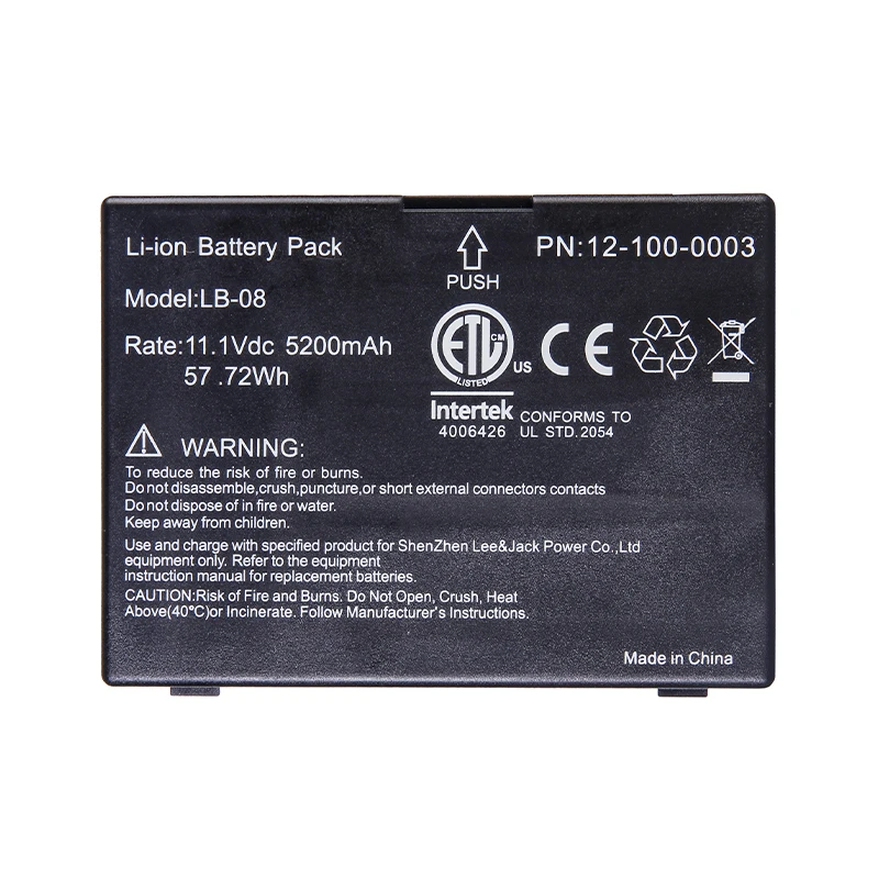 

LB-08 11.1V 5200mAh lithium-ion battery pack compatible with BIOLIGHT A5 A6 A8 Q3 V6 medical replacement battery 12-100-0003
