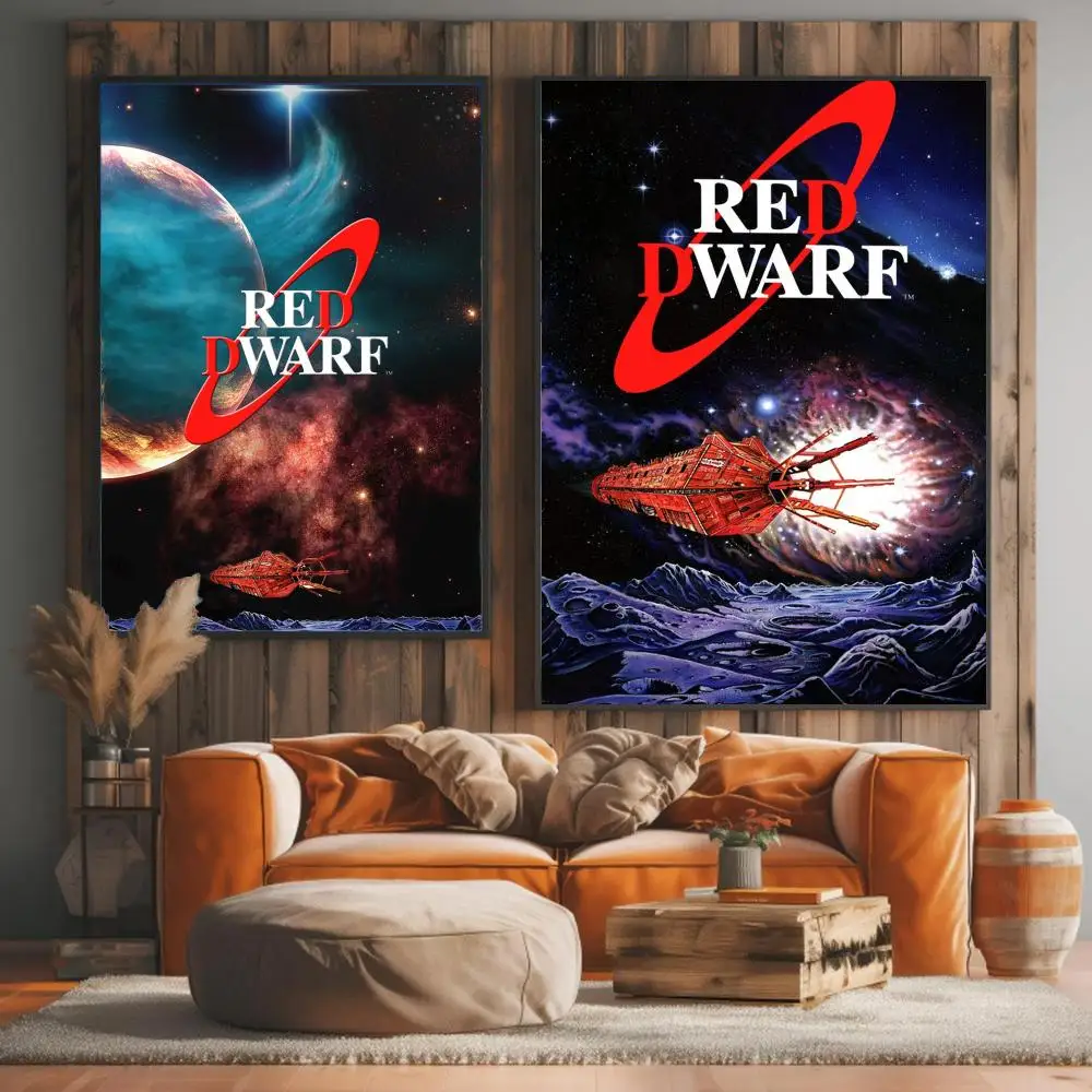 tv series R-Red Dwarf-F Painting Calligraphy Artwork for Living Room Bedroom Office Home Decor