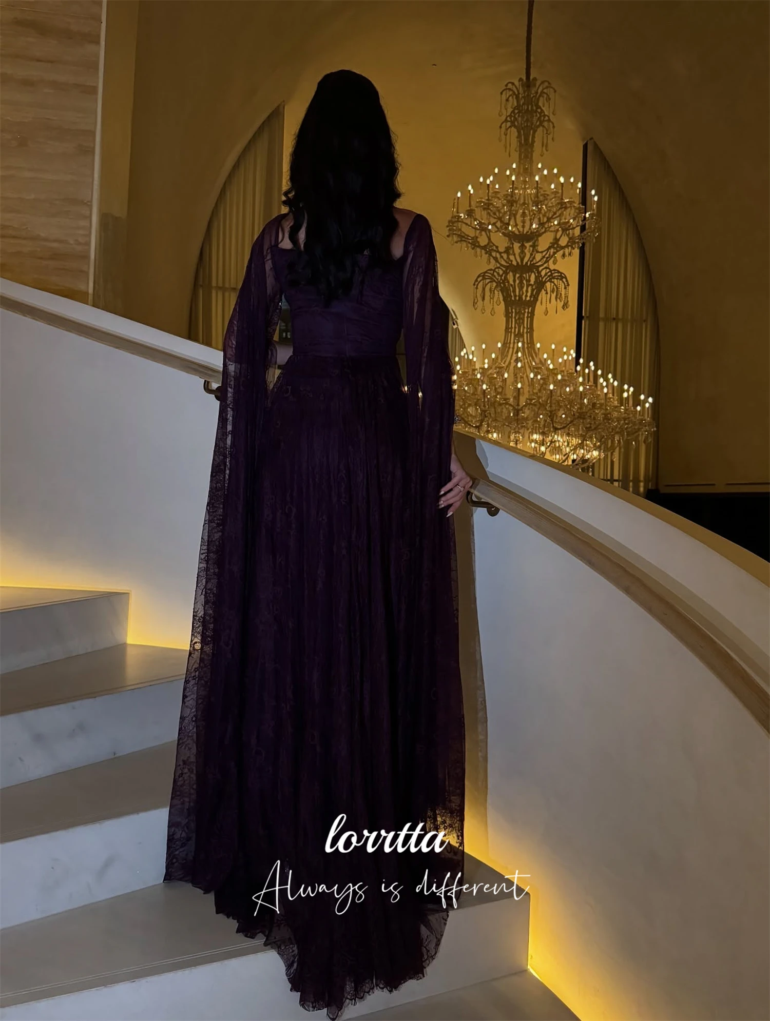 Lorrtta Customized Cocktail Dress Formal Dresses Women Purple Luxurious Women's Evening Dresses for Special Occasions Prom Dress image 5