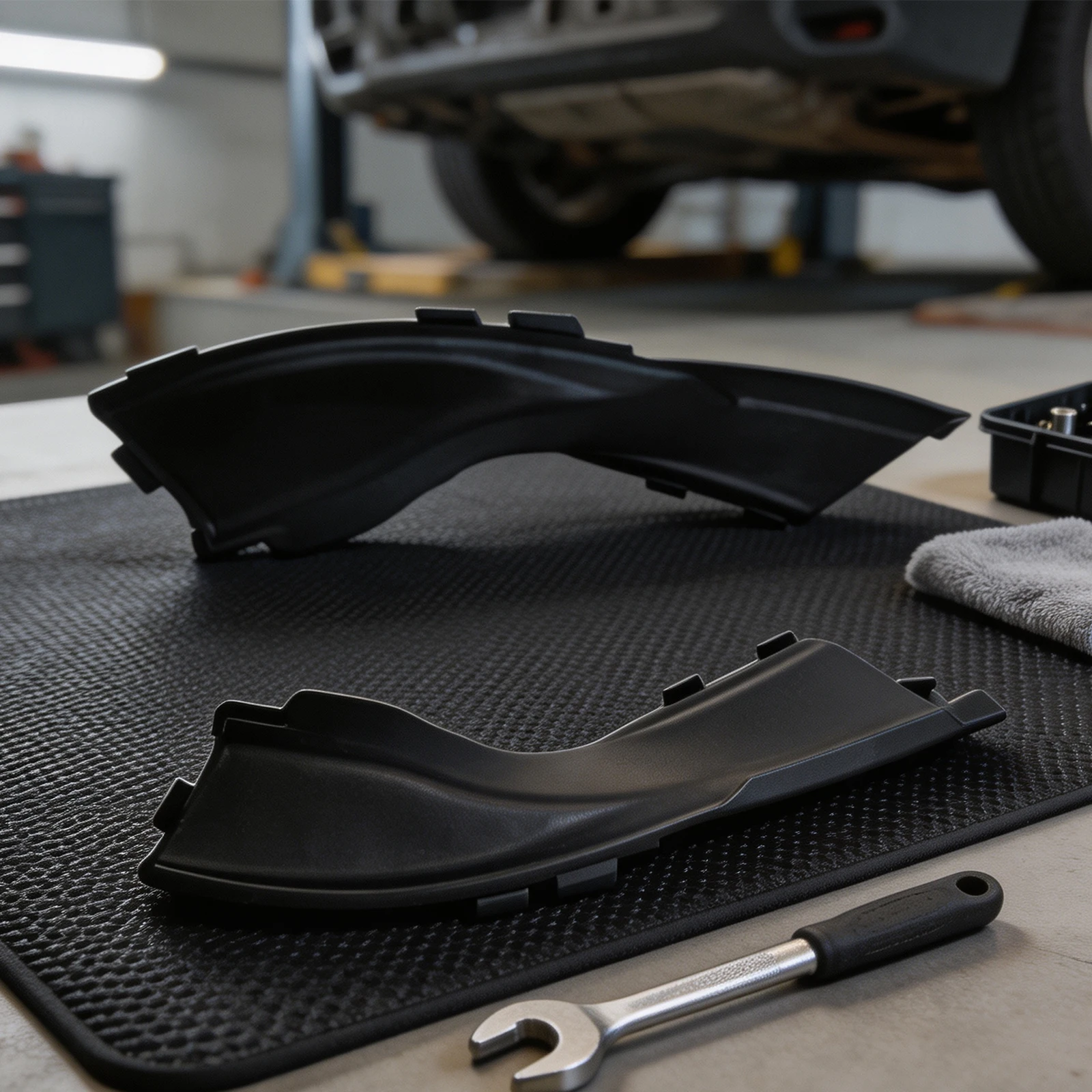 Wiper Guide Cover For Kia Car Accessory Wiper Guide Cover Wiper Cowl Cover Heat Resistant ABS Material Wiper Guide