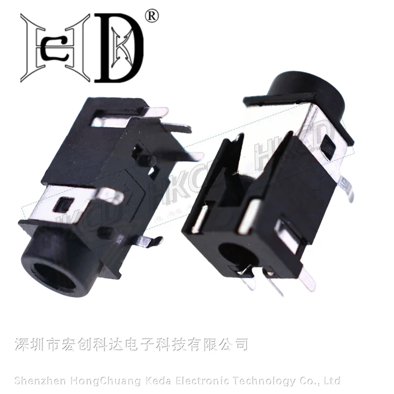 

5pcs PJ322 3.5mm Female Audio Connector 5 Pin SMT Headphone Jack Socket PJ-322 PCB Mount Stereo Jack