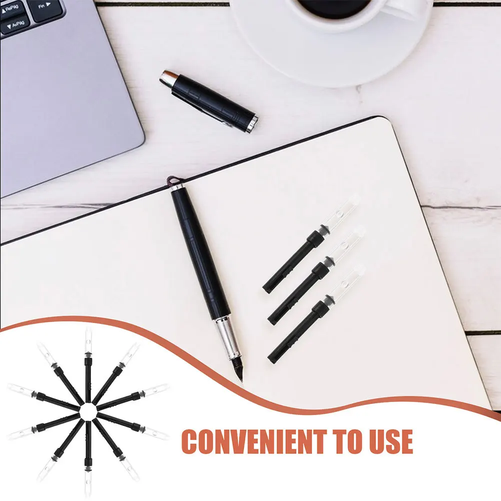 

30Pcs Fountain Pen Ink Filler Sturdy Ink Absorbing Parts Reusable Refill System for Smooth Writing Experience Accessories