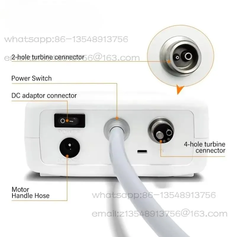 Brushless Electric Grinding Motor High Low Speed Conversion Speed Increase Grinding Driving Device for Polishing Equipment