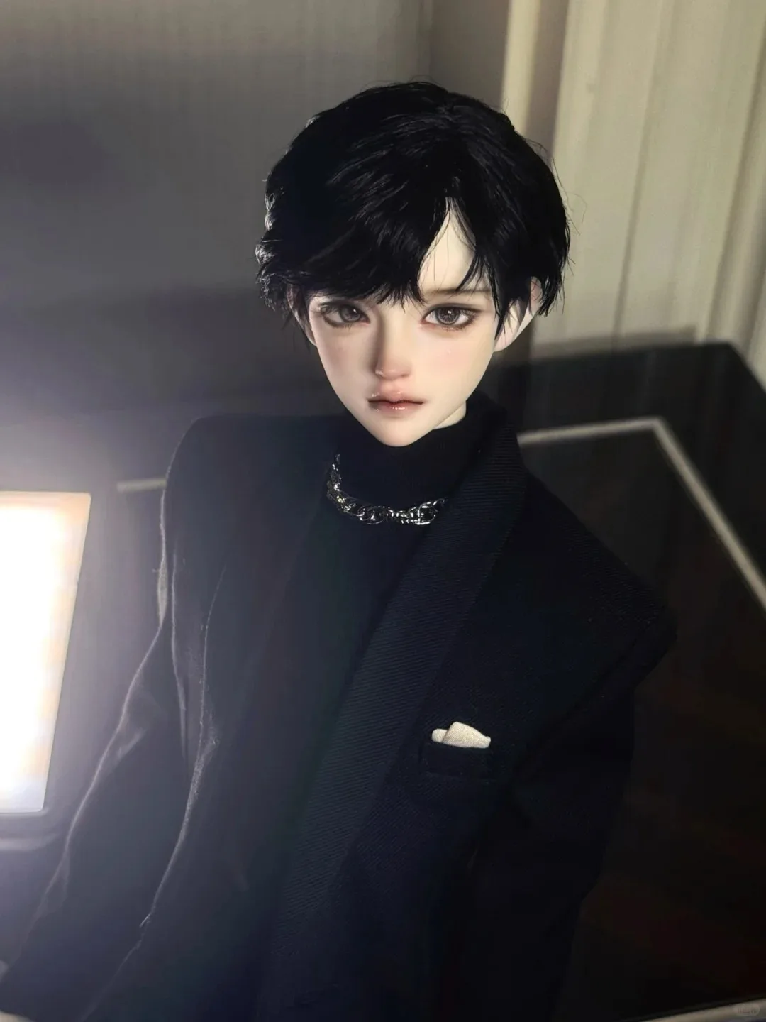 2026 New 1/4 BJD Doll SD Head - xiaowangzi  Boy Freckled Girl with Fine Makeup, Beautiful Face, High-Quality In Stock