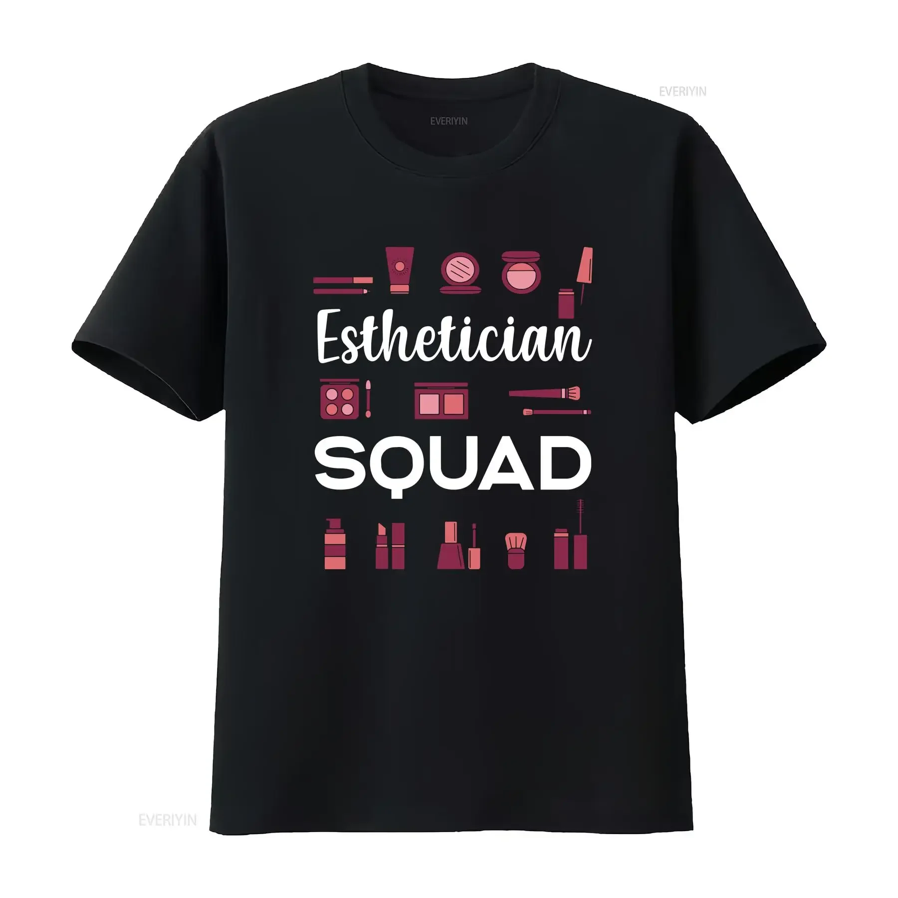 

Esthetician Squad T Shirt For Estheticians Skin Care Professional Cosmetologists Design Facial Specialist Beautician vintage