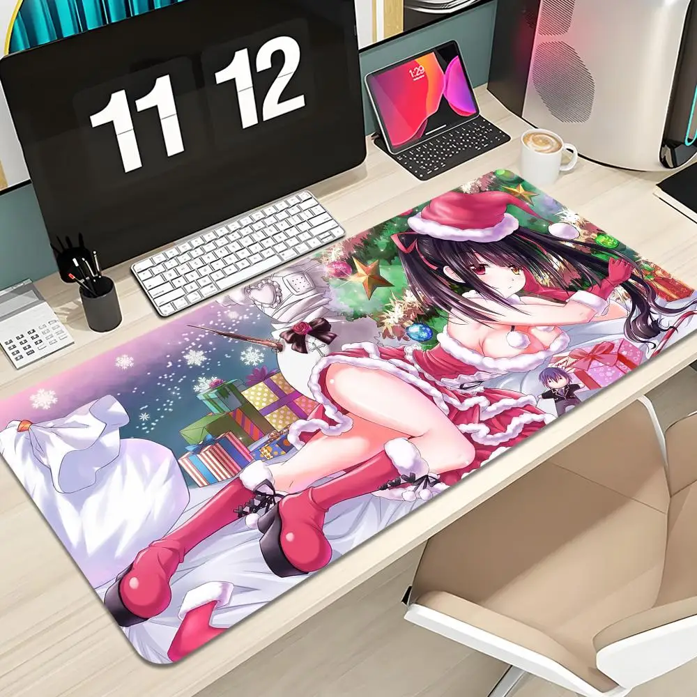 

anime christmas art Mouse Pad Keyboard Mousepad lauge 1200X600 mm Desk Mat PC Gamer Office Carpet Home Table pad