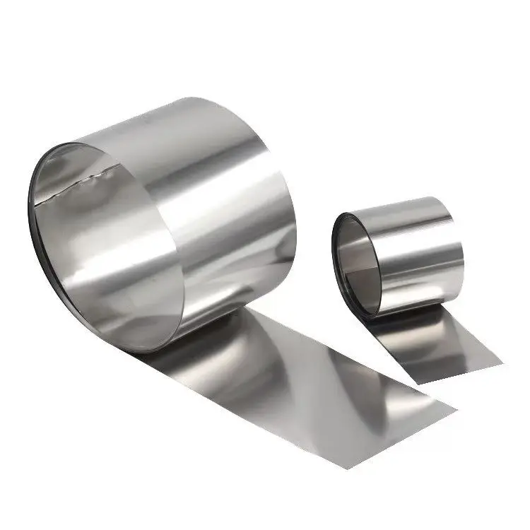 1 Meter Thickness 0.01-1mm 304 Stainless Steel Strip Thin Sheet Foil Roll Width 5-300mm for Precision Machinery Mold Gasket Etc