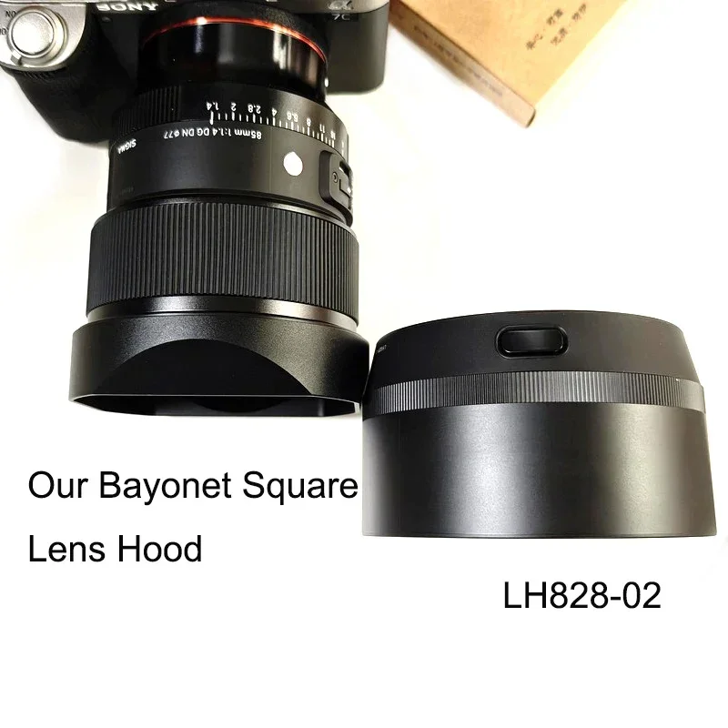

Mini Size Replacement Metal Lens Hood for Sigma LH828-02 Compatible with Sigma 85mm F1.4 DG DN