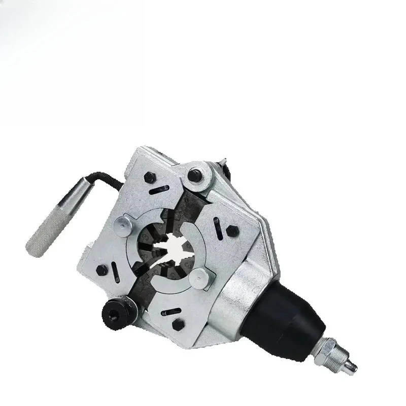 Handheld Portable Car A/C Pipe Press Machine Small Hydraulic Cold Air Pressure Pipe Clamp Head for Automotive Repair Tools