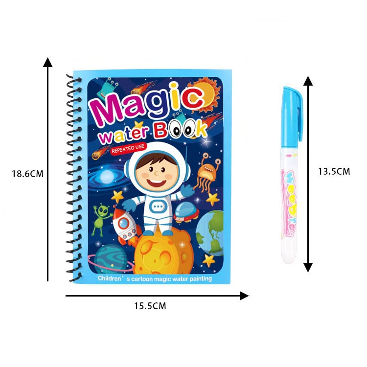 NEW Kids Magic Water Drawing Books Coloring Books Painting Toys for Kids Birthday Christmas New Year Gift for Boys and Girls