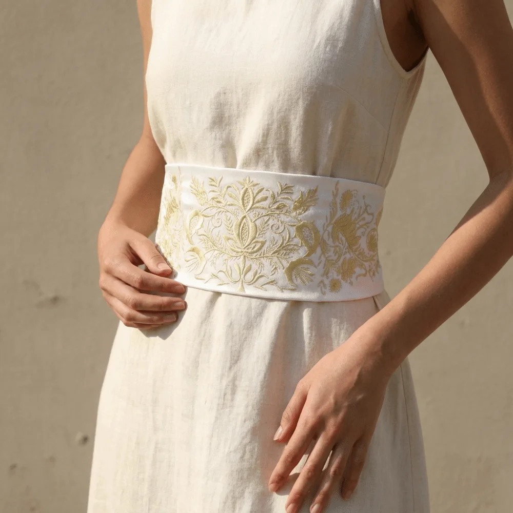 fashion-wide-style-embroidery-corset-soft-fabric-japanese-style-hanfu-waistband-adjustable-traditional-ethnic-girdle-culture-fan