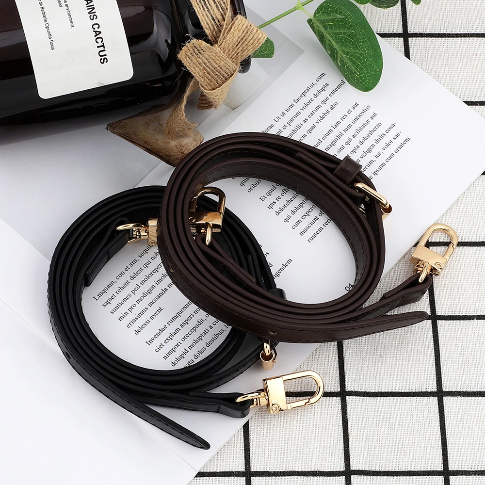 Leather Bag Strap Women Shoulder Crossbody Bag Belt DIY Adjustable Replacement Strap for Handbags Bag Part Accessories