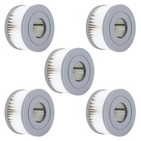 B99A-5PCS HEPA Filter For Xiaomi JIMMY JV85/JV85 Pro/H9 PRO Handheld Wireless Vacuum Cleaner