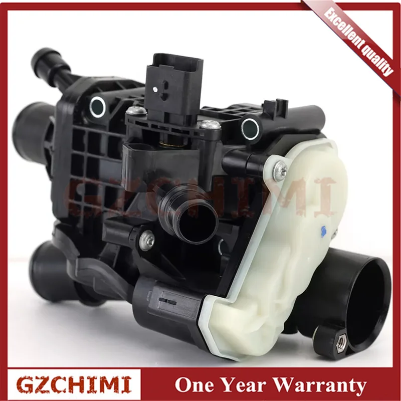 Engine Coolant Thermostat Housing For Peugeot 508 Citroen C4 C5 Ford 2.0 9804160380