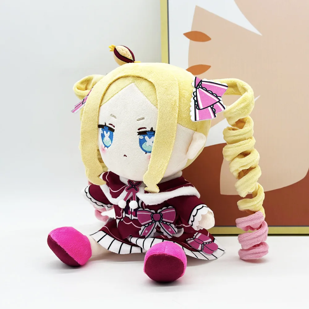 ตุ๊กตา Re:ZERO บีทริซ ขนาด 25 ซม. ตุ๊กตาผ้าฝ้ายอนิเมะน่ารัก การ์ตูน ตุ๊กตาฟิกเกอร์น่ารัก ของสะสม ตกแต่งบ้าน ของขวัญคริสต์มาส