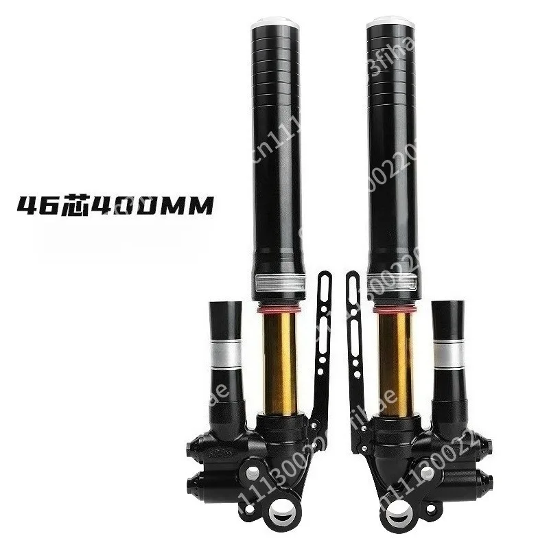 Adjustable numerical control gold tube front shock absorption No. 9 Maverick movement MSPDDS modification