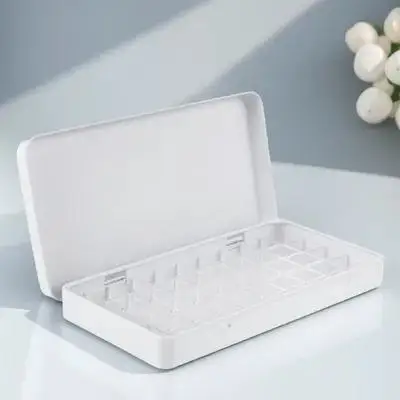 1Set Empty Watercolor Tin Compact Light Portable Color Modulation Box Keeps Paints Fresh Art Paint Box for Beginners