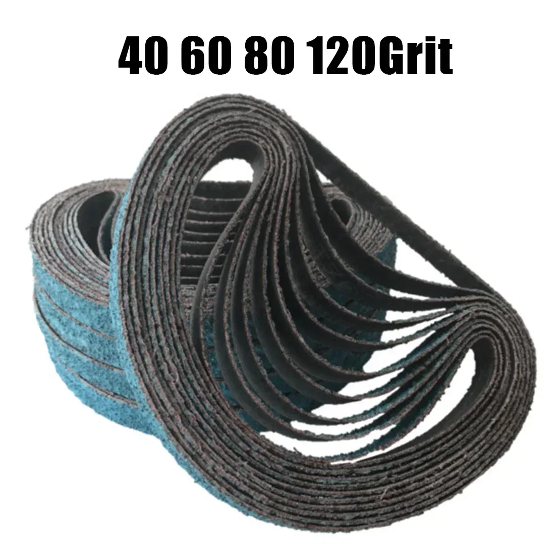 10pcs Zirconia Sanding Belts 10PCS Suitable for Portable Electric Belt Sander Table Grinder Grinder Stainless Steel 20mm x 520mm