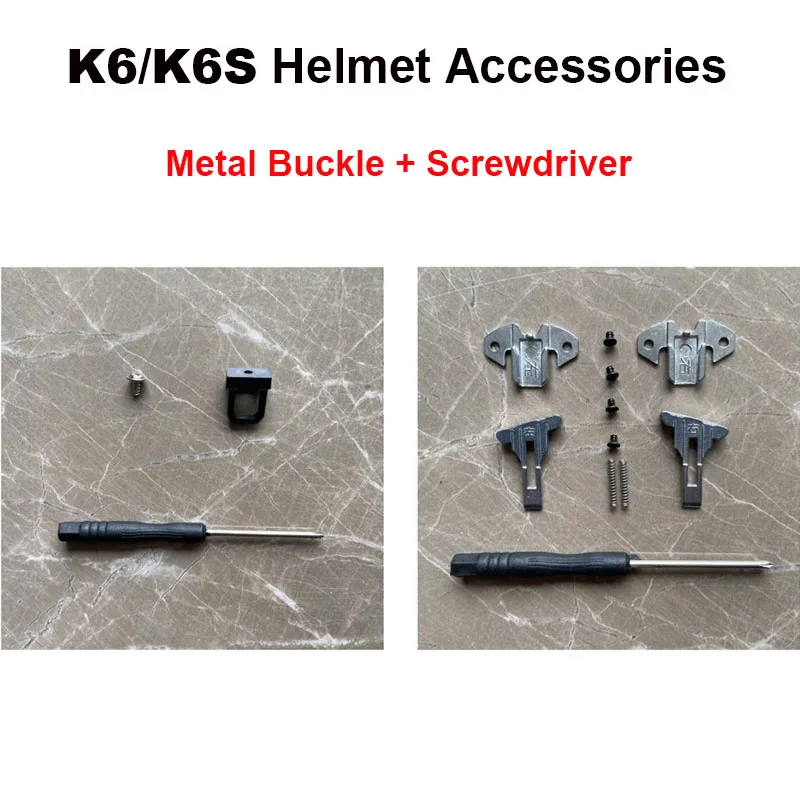 

Аксессуары для замены мотоциклетного шлема для AGV K6 K6S, основание козырька и замок козырька - незаменимый комплект для обслуживания шлема