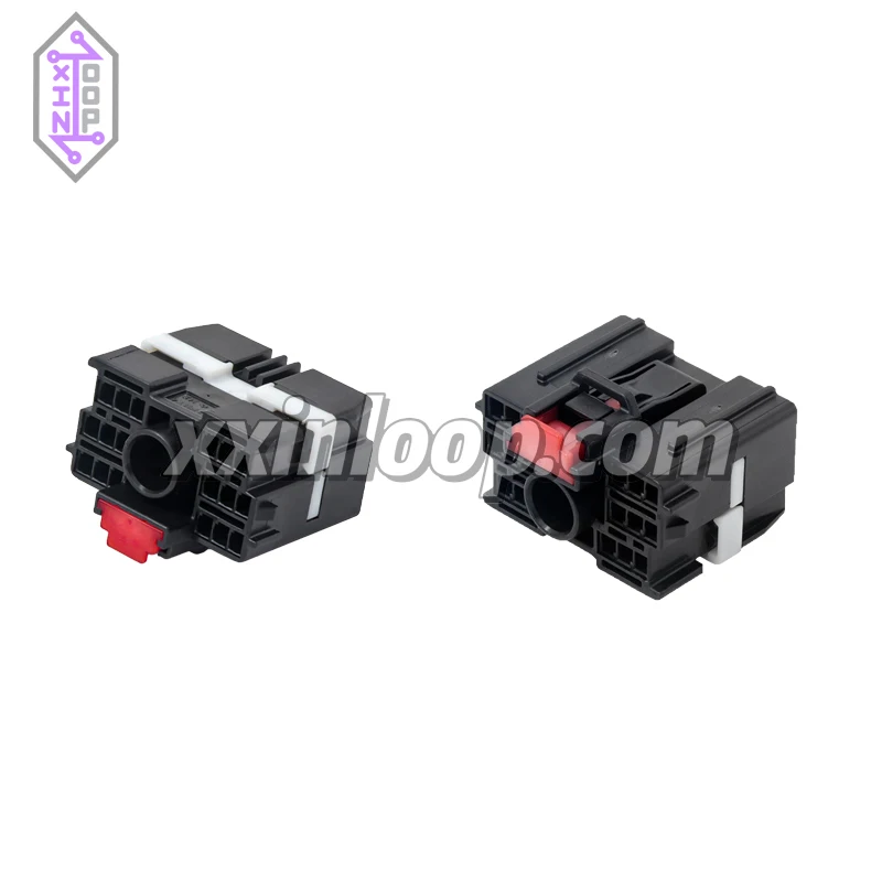 

6098‑8386 19pin automotive wire to wire connector housing inline female socket black 19WF for vehicle wiring harness