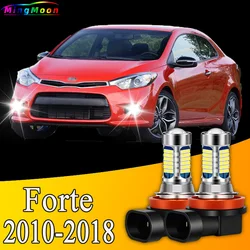 2pcs Front Fog Light Accessories 81LED Bulb Lamp For Kia Forte 2010-2018 2011 2012 2013 2014 2015 2016 2017