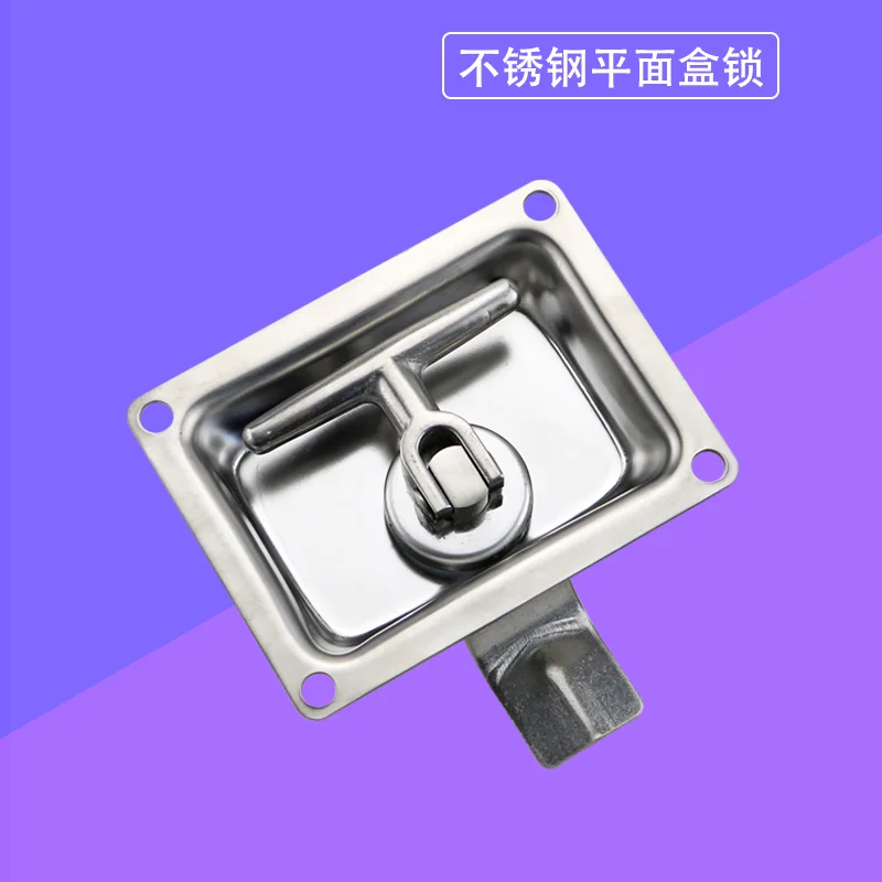 

Stainless Steel Square Pull Flat Lock Industrial Equipment Engineering Vehicles Automation Machinery Cabinets Carriage Doors